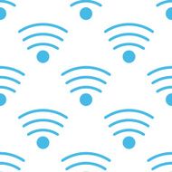 Wi-fi seamless pattern N3