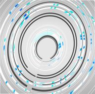abstract technology circles background N7