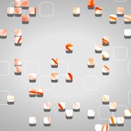 Abstract shapes background N38