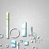 Colorful abstract circles background N8