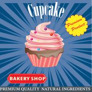 cupcake poster design