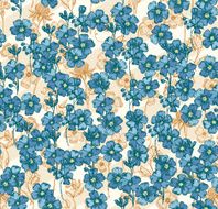Elegance vector illustration texture with forget-me-not