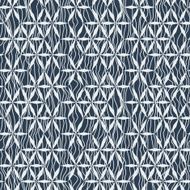 Vector seamless pattern geometric flowers