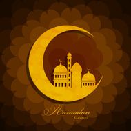 Ramadan Kareem Background Design Vector Illustration N13