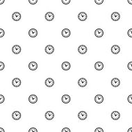 Vector seamless pattern watch