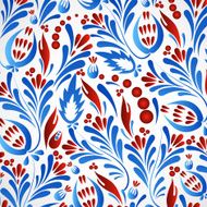 Abstract color floral background
