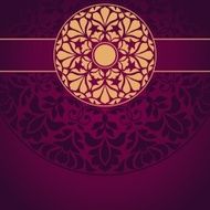 Floral Indian pattern N10