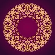 Floral Indian pattern N12