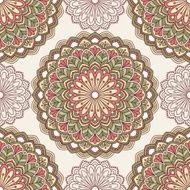 Seamless Oriental Pattern N19