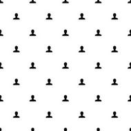 Vector seamless pattern profile