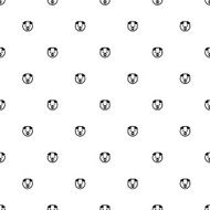 Vector seamless pattern pig
