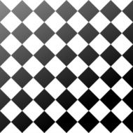 ceramic tiles black and white chess board seamless pattern