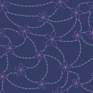 Pattern with flowers N20