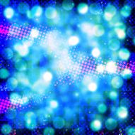 blue bokeh and halftone background