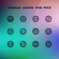 Zodiac icons for your design N3