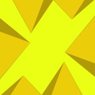 Background with yellow triangles