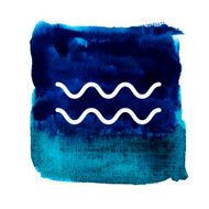 Watercolor Design Element N4