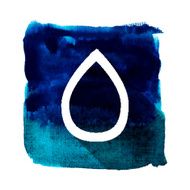 Watercolor Design Element N5