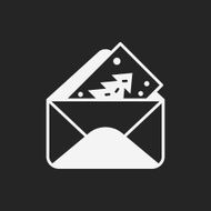 Christmas card icon N6