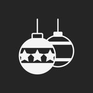 Christmas hanging icon N11