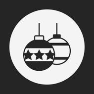 Christmas hanging icon N12