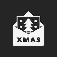 Christmas card icon N10