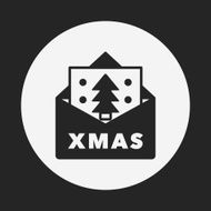 Christmas card icon N11