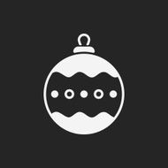 Christmas hanging icon N19