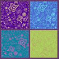 Set of seamless patterns N39