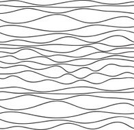 Seamless abstract background of wavy lines