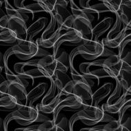 Smoke seamless vector pattern