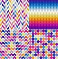 seamless colorful geometric pattern N11