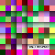 Background of colored squares