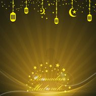 vector abstract ramadan mubarak background