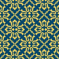 Oriental style Islam seamless pattern For a holiday of Ramadan