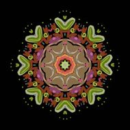 Arabesque ornament for your design N19