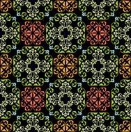 seamless pattern with ornament N9