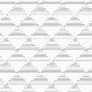 Slim gray wavy triangles