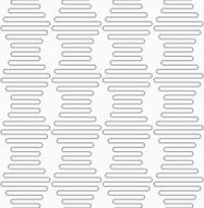 Slim gray vertical hexagonal waves