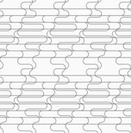 Slim gray overlapping waves