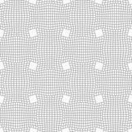 Slim gray checkered wavy rectangles