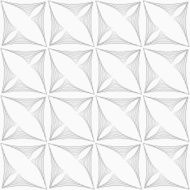 Gray striped triangular shapes in grid