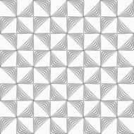 Gray striped rotated triangles