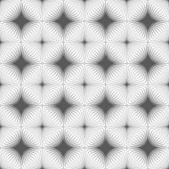 Gray diagonally striped squared reflected with thickening