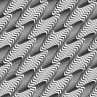 Gray diagonal wavy texture with gradient
