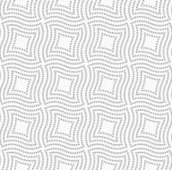 Dotted wavy squares