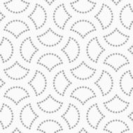 Dotted cut circle pin will