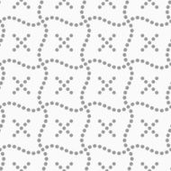 Dotted crosses and wavy squares