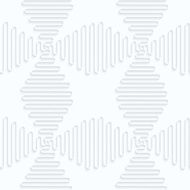 Quilling paper waves forming crosses