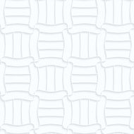 Quilling paper pin will with three stripes